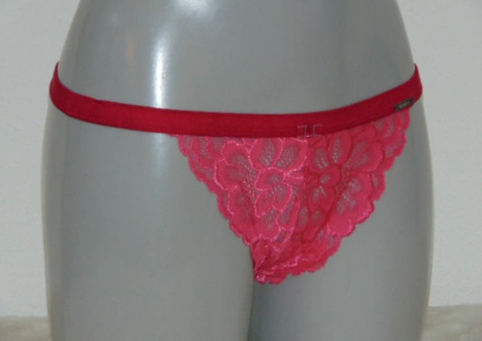Sapph Eye Candy pink/rot string