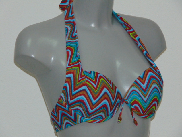 LingaDore Strand Isla blau/print gemoldefer bikini bh