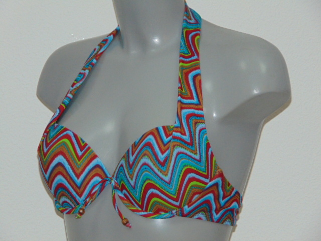 LingaDore Strand Isla blau/print gemoldefer bikini bh