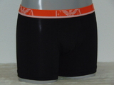 Armani Männer Piccolo schwarz/orange boxershort