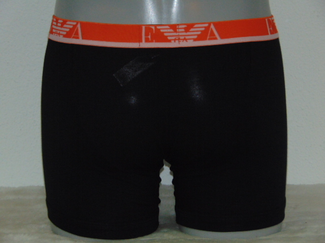 Armani Männer Piccolo schwarz/orange boxershort