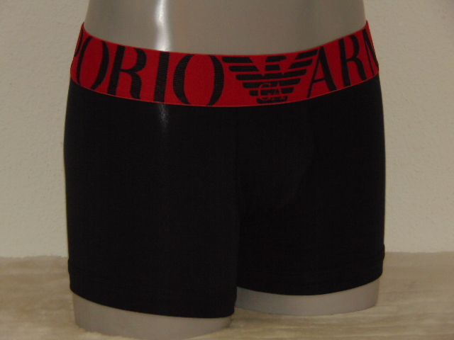 Armani Männer Superiore schwarz/rot boxershort