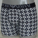 Armani Männer Irriconoscibile schwarz/weiß boxershort