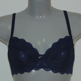 Cybéle Embroidery navy-blau nicht geformter bh