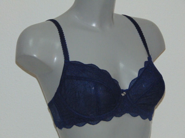 Cybéle Embroidery navy-blau nicht geformter bh