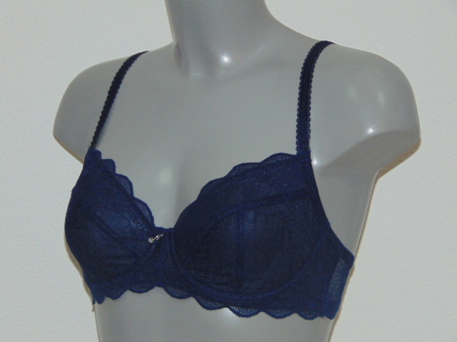 Cybéle Embroidery navy-blau nicht geformter bh