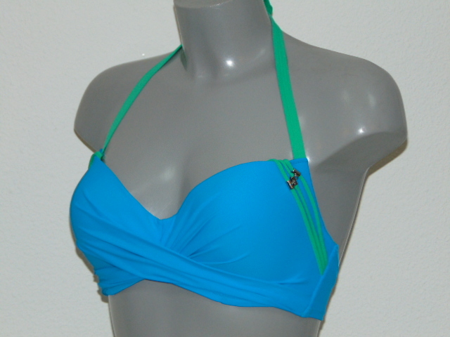 Marlies Dekkers Bademode Holi Gypsy blau/grün unwattierter bikini bh