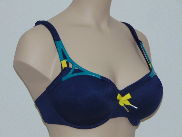 Marlies Dekkers Bademode  navy-blau gemoldefer bikini bh