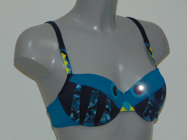 Marlies Dekkers Bademode Lagerthas Eyes blau/print gemoldefer bikini bh