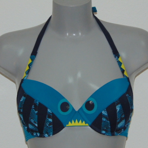 Marlies Dekkers Bademode Lagerthas Eyes blau/print push up bikini bh
