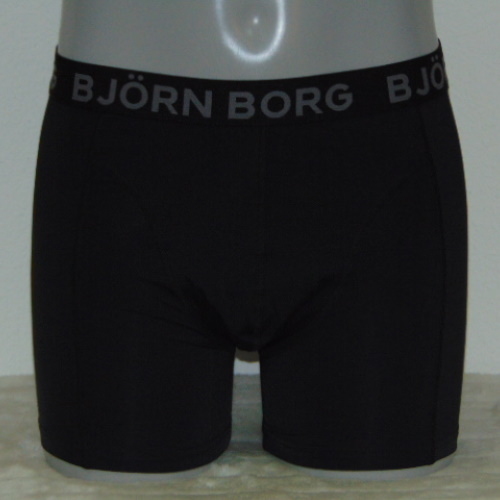 Björn Borg Basic schwarz/grau sport boxershort