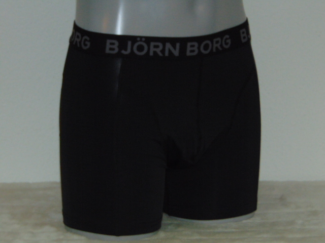 Björn Borg Basic schwarz/grau sport boxershort
