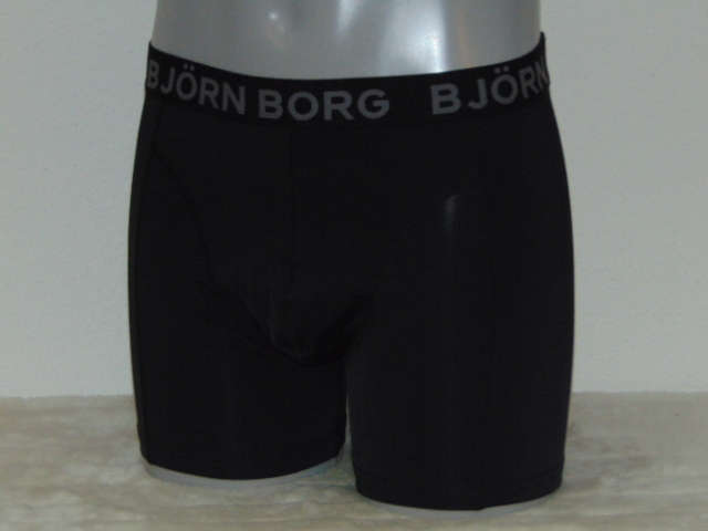 Björn Borg Basic schwarz/grau sport boxershort