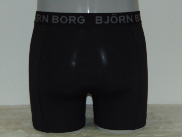 Björn Borg Basic schwarz/grau sport boxershort