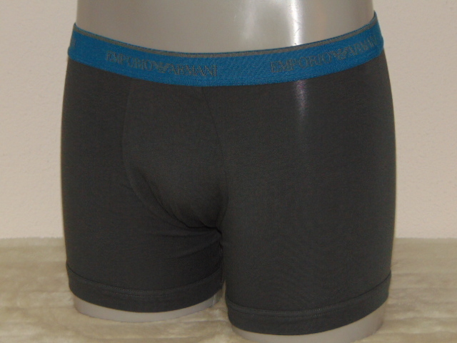 Armani Männer Basamento grau boxershort
