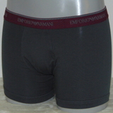 Armani Männer Basamento grau boxershort