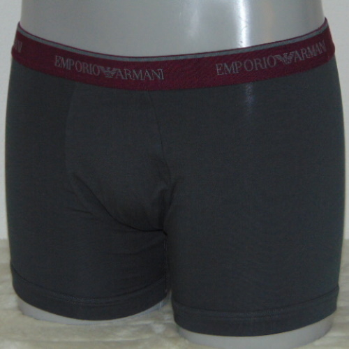 Armani Männer Basamento grau boxershort