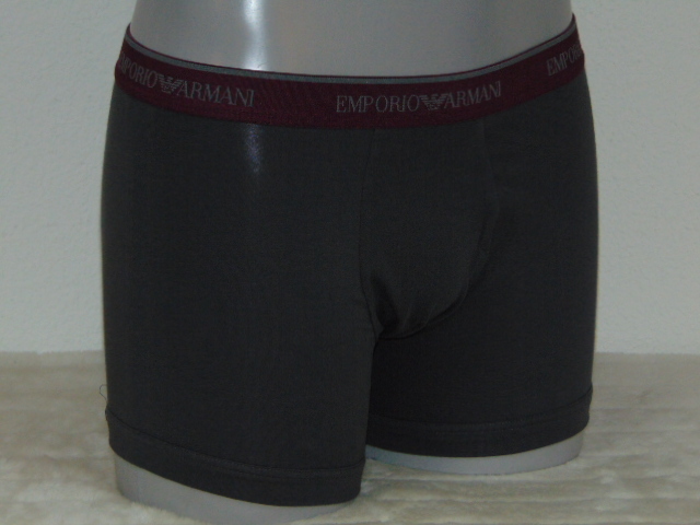 Armani Männer Basamento grau boxershort