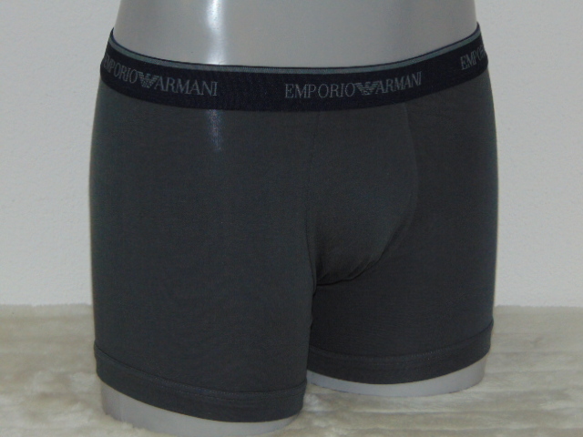 Armani Männer Basamento grau boxershort