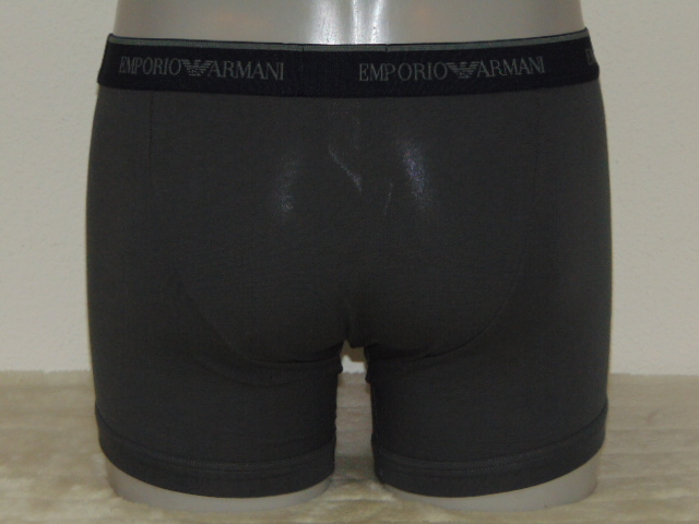 Armani Männer Basamento grau boxershort