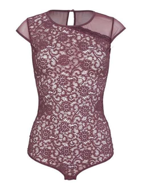 Sapph Farah aubergine korselett
