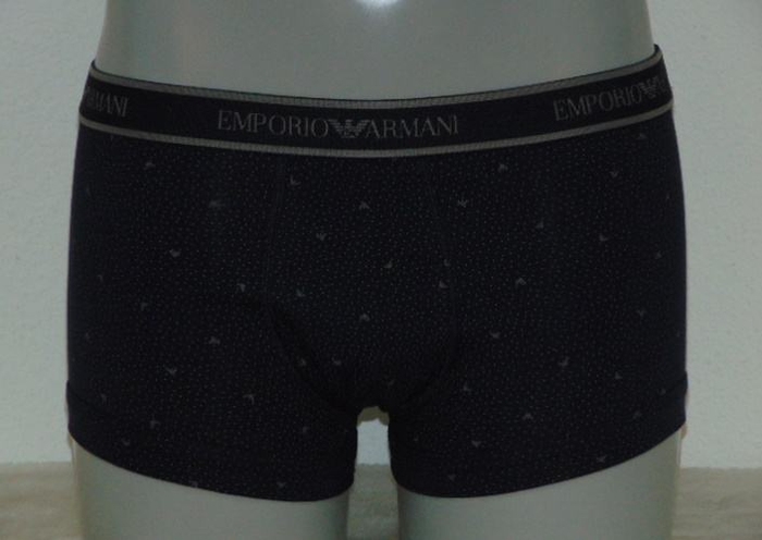 Armani Männer Trunk navy-blau/print boxershort
