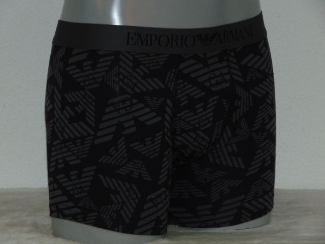 Armani Männer Superiore grau/print boxershort