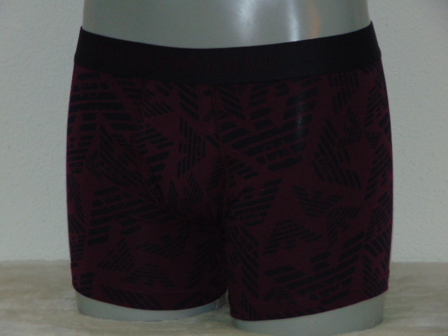 Armani Männer Superiore weinrot boxershort
