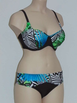 Mila Compostela braun/print set