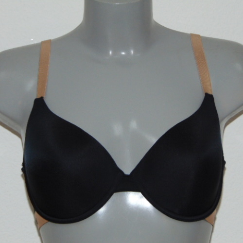 Armani Damen Microfiber schwarz vorgeformter bh