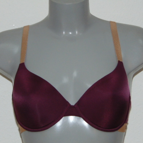 Armani Damen Microfiber aubergine vorgeformter bh