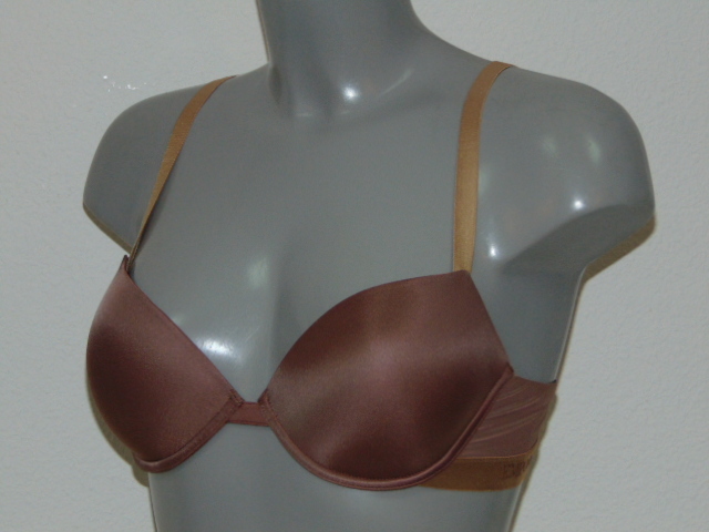 Armani Damen Microfiber braun push up bh