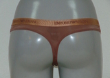 Armani Damen Microfiber braun string