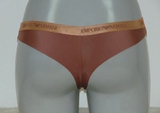 Armani Damen Microfiber braun brasilianischer slip