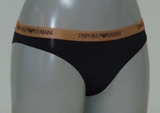 Armani Damen Microfiber schwarz brasilianischer slip