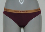Armani Damen Microfiber aubergine slip