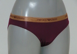 Armani Damen Microfiber aubergine slip
