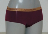 Armani Damen Microfiber aubergine hipster