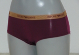 Armani Damen Microfiber aubergine hipster