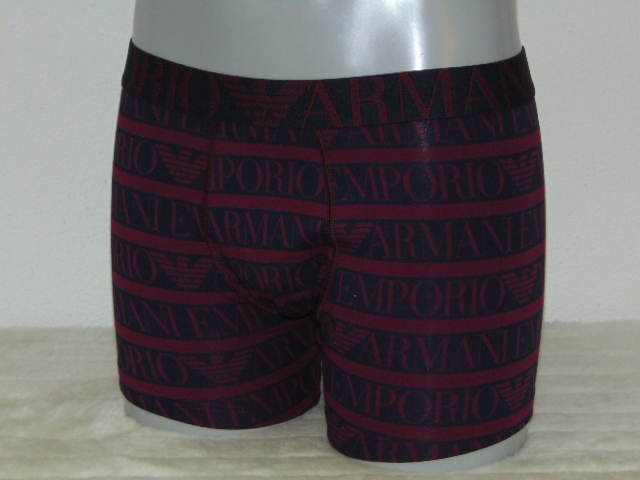 Armani Männer Superiore weinrot boxershort