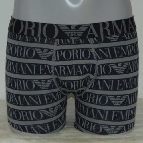 Armani Männer Superiore grau/print boxershort