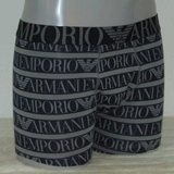Armani Männer Superiore grau/print boxershort