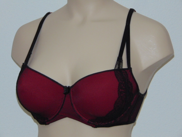 After Eden D-Cup & Up Scarlett rot/schwarz vorgeformter bh