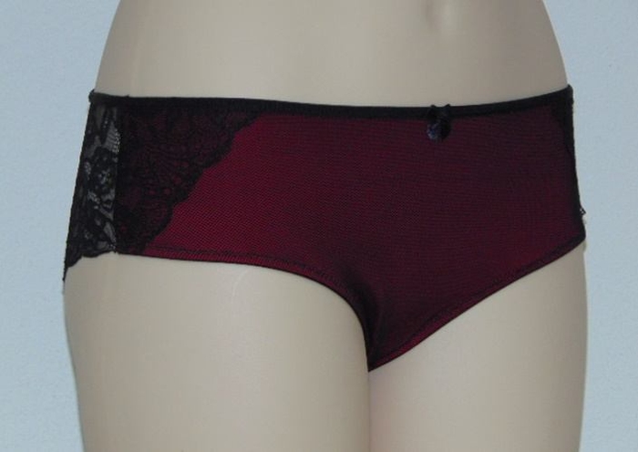 After Eden D-Cup & Up Scarlett rot/schwarz hipster