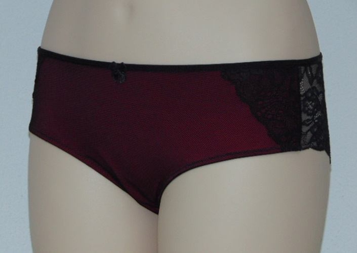 After Eden D-Cup & Up Scarlett rot/schwarz hipster