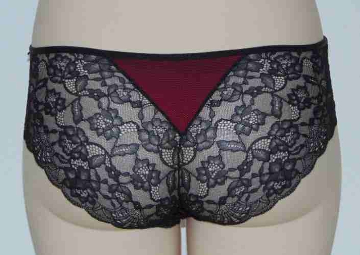 After Eden D-Cup & Up Scarlett rot/schwarz hipster