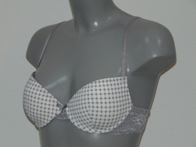 Cybéle Dotted grau/print push up bh