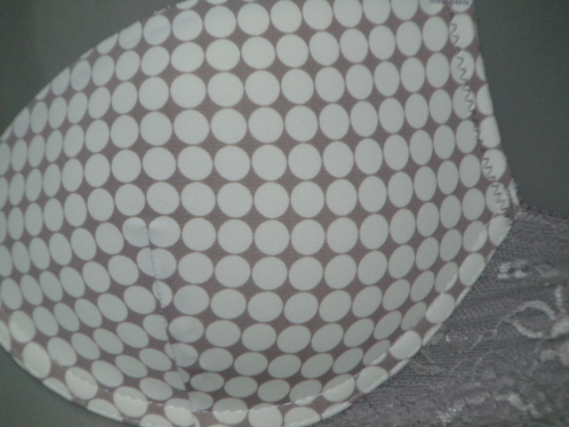 Cybéle Dotted grau/print push up bh