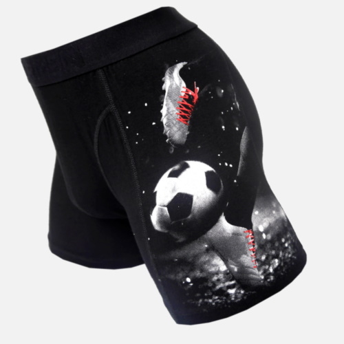 Stormen Voetbal schwarz boxershort