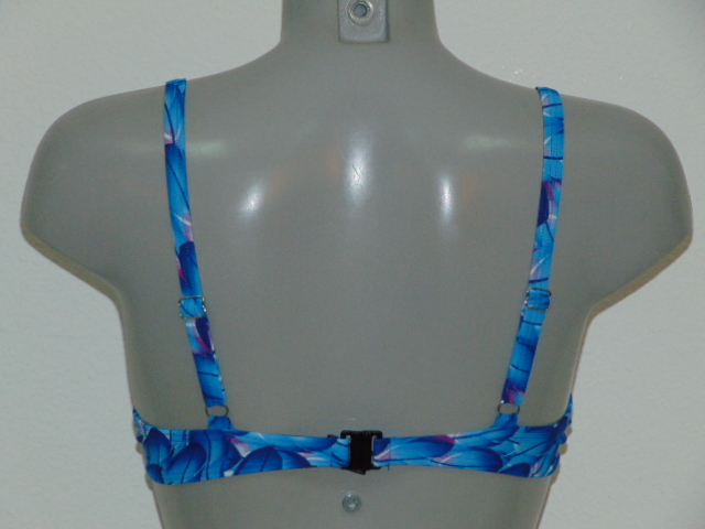 Missya Iris blau/print gemoldefer bikini bh